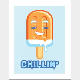 Chillin' ~ Orange Creamsicle Posters and Art